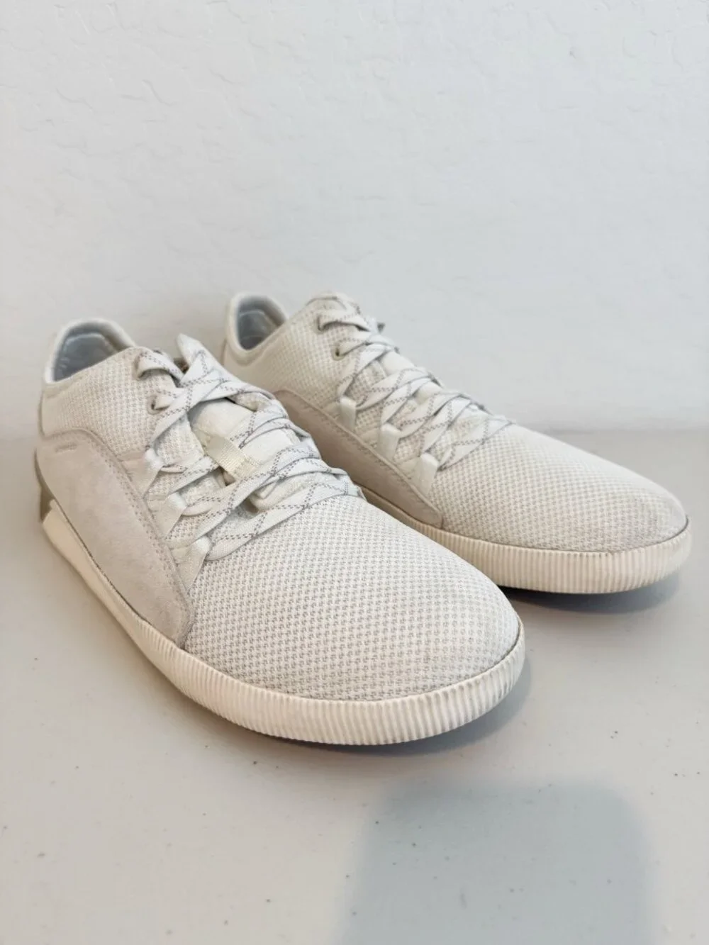 Sorel Waterproof Suede Out N About Lace Up Sneakers Sea Salt Outdoors Women 10.5
